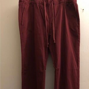 Men's Maroon Joggers